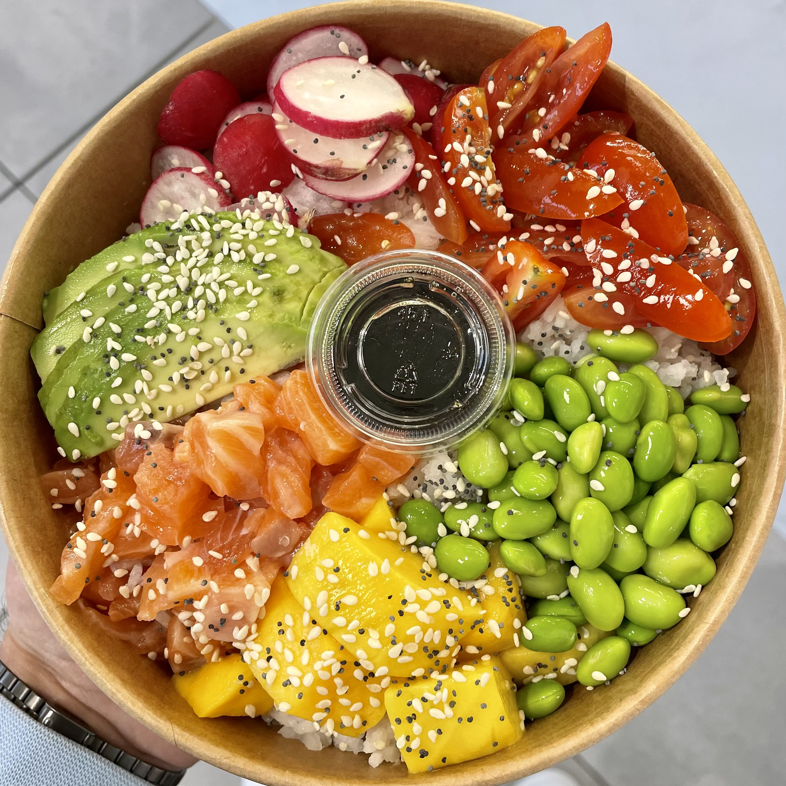 Photo du poké hawaïen